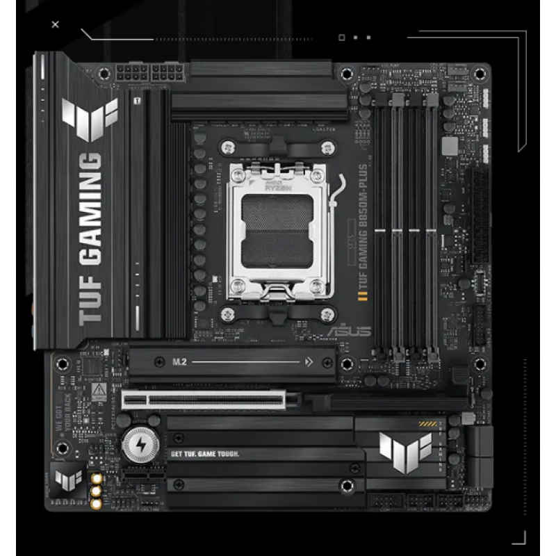 华硕 ASUSASUS华硕TUF GAMING B850M-PLUS WIFI 中板MATX D5主板 全新国行 TUF GAMING B850M-PLUS (不