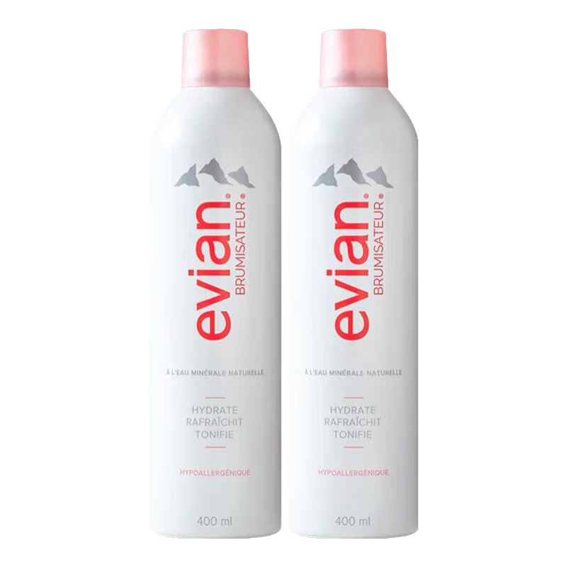���ڲ��������ƣ�evian����Ȫˮ��ʪ��ˮ���� ˬ��ˮ���Ͷ�ױ���м��������˻������� 400ml *2 72.93Ԫ