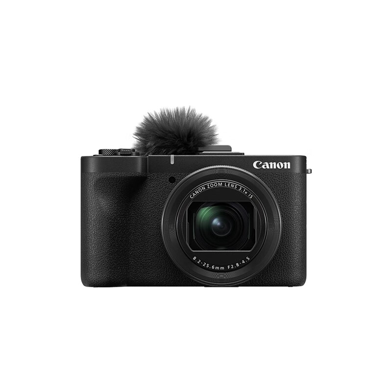 佳能（Canon）【日本直邮】PowerShot V1小型数码相机 直播美颜防抖4K光学防抖 2025年新款相机 PowerShot V1【黑色】