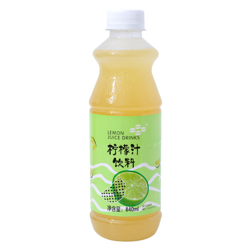 奥睿辰鲜活果汁 柠檬汁含果肉ml 水吧奶茶饮品原料浓缩饮料浓浆 柠檬
