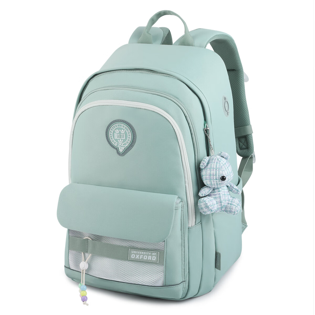 UNIVERSITY OF OXFORD牛津大学初中生书包女生2025年新款轻便减负大容量双肩包高颜值 X1208卡其 35L/适合初中生-大学