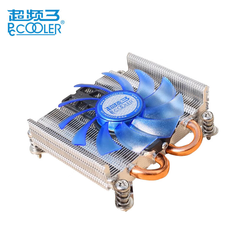 超频3（PCCOOLER）超频三刀锋S85下压式散热器CPU风扇12代1700散热风扇1U电脑ITX小机箱HTPC风冷 刀锋 S85【2热管 高度27MM】