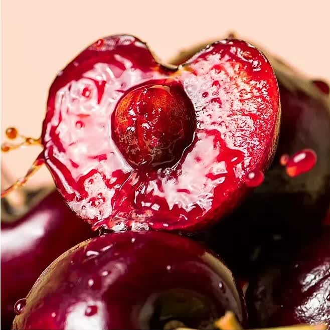 山东大樱桃SSS国产车厘子水果 新鲜水果时令生鲜 水果樱桃礼盒 中果带箱5斤（净重4斤）22-26mm 单果果径源头直发包邮