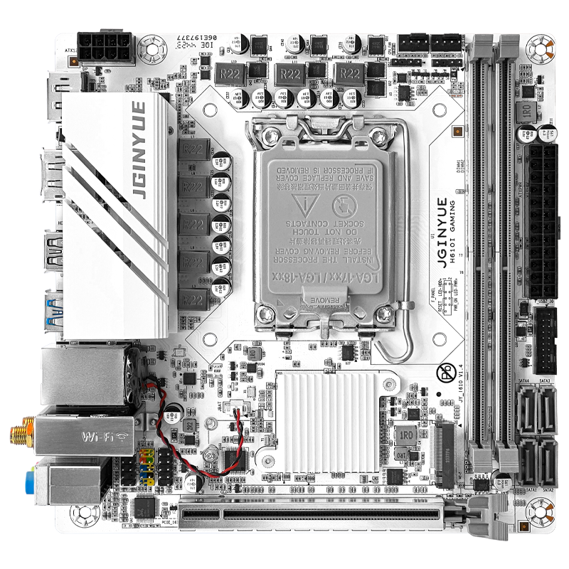 精粤 H610I GAMING ITX DDR4 图 4