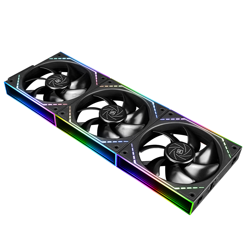 ����thermalright��TL-M12Q X3 12cm���ڷ�ѹ�� ���߲�ƴ�ӻ������ ��ľ���� 2000ת��PWM  �ò����޾��� 