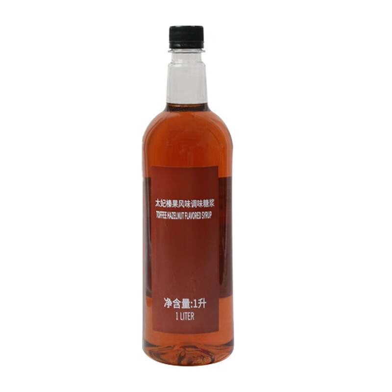 达芬奇果美凯爱瑞太妃榛果糖浆1l 调味果糖咖啡伴侣鸡尾酒调酒原料