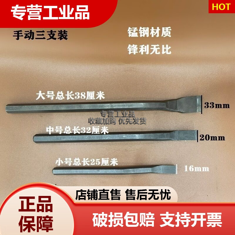 電機(jī)維修工具彎鏟扁鏟 鑿子S型彎頭馬達(dá)拆線圈斷線沖線清槽工具 手動大號直徑39cm