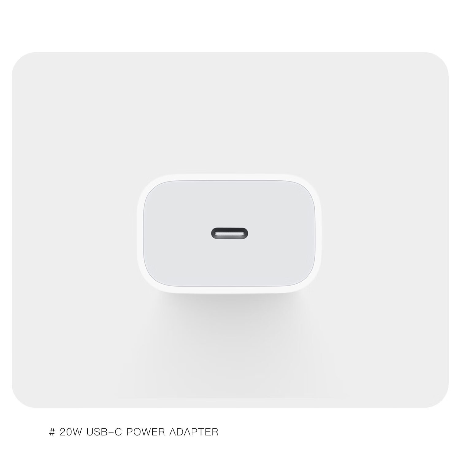 红苹果 RED APPLE20w USB-C电源适配器MagSafe 充电器 全新原装 原拆配件 20W 电源适配器