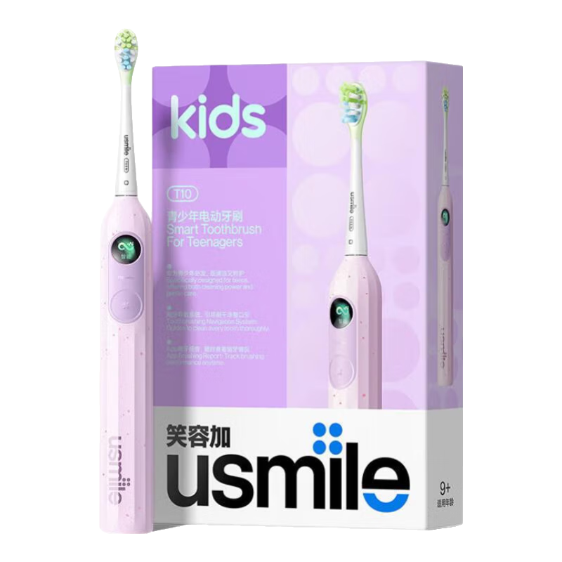 usmile T10 ��ͯ�綯��ˢ ������ר�� �ǳ��� ��������������� 9-18�� 293.92Ԫ(����ȯ)