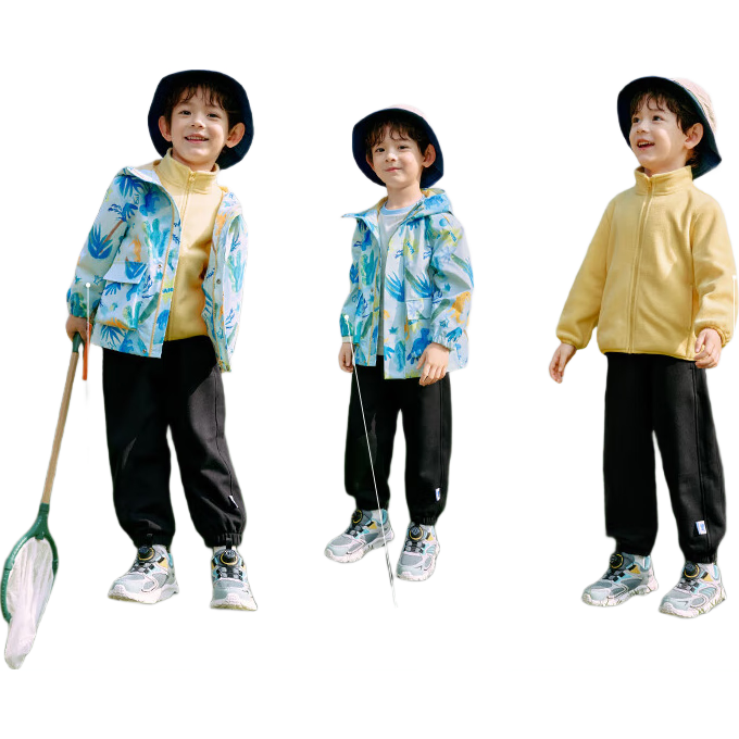 巴拉巴拉童裝兒童外套男童女童2025春裝百搭戶外兩件套上衣潮208125105214