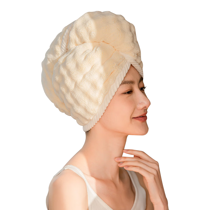 洁比世新款干发帽女超强吸水速干加厚包头巾擦洗头长发可爱