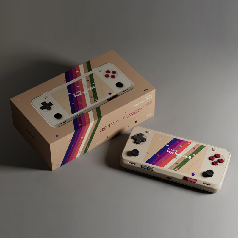 AYANEO Pocket ACE ź氲׿Ϸƻ ڶG3xϷƽ̨ 4.5ޱ߿ȫ ׿ƻ Retro Power 16G+1T