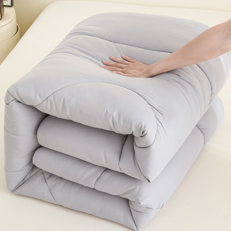 皇冠A类柔软亲肤四季春秋夏天口水巾用品 【抗菌被】灰色200*230cm约6斤