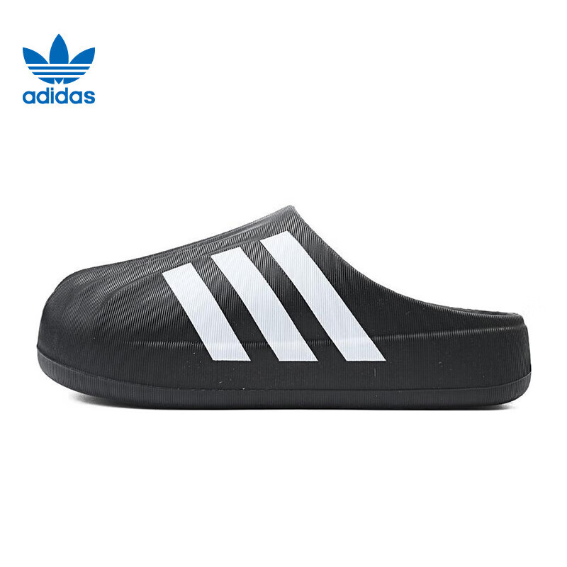 阿迪达斯（adidas）三叶草系列 男女 adiFOM SUPERSTAR MULE 拖鞋 IG8277 黑色44.5
