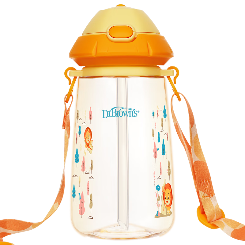 ���ʲ�ʿ��ͯˮ�� ���ܱ� ֱ���� ��ѧ�����˶�ˮ�� PPSU���� 3-6�� 450mL ������� 450ml 29.25Ԫ