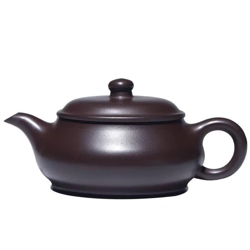 紫砂壶手工茶具礼盒泡茶壶功夫茶具围炉 朱泥明炉 140ml