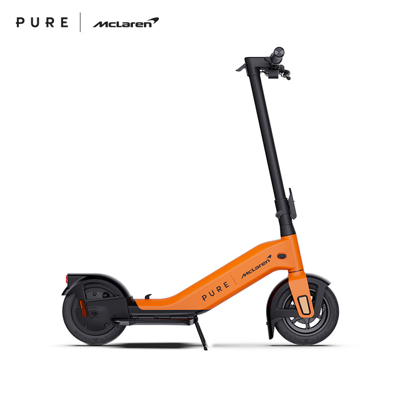 佩尚PURE x McLAREN合作款电动滑板车兰多诺里斯同款迈凯伦限量发售款 PURE x McLAREN 木瓜橙