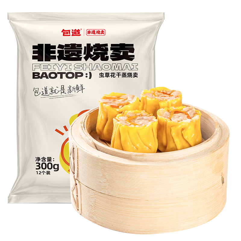���� ����С�����̻ư� �䶳��ʳ���� 300g12��װ 13.8Ԫ