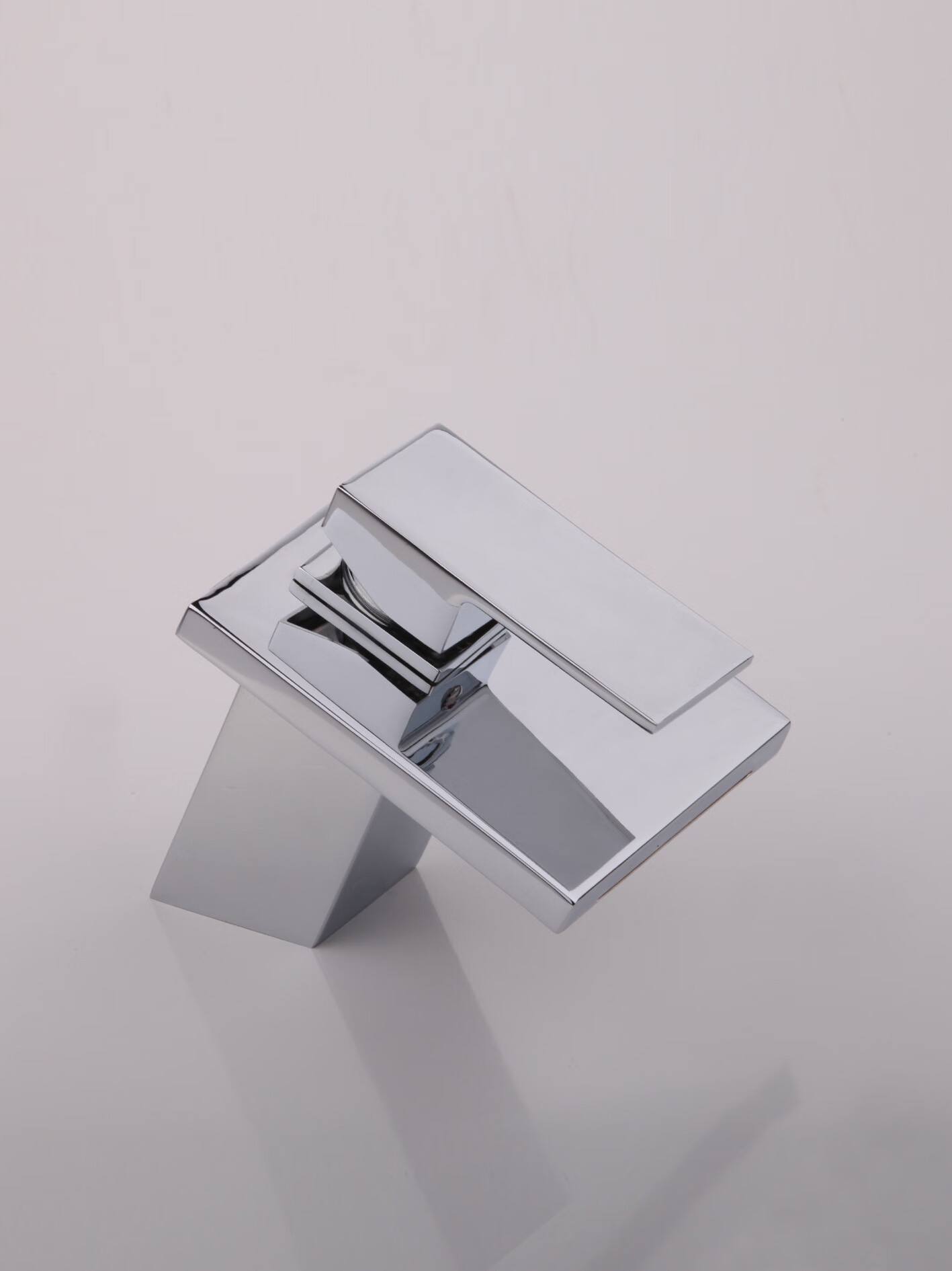 浪鲸全铜瀑布银色变色水龙头冷热面盆洗脸盆龙头家用卫生间洗手台 浪鲸浪鲸电镀银-A款