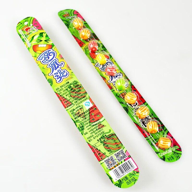 5根  共60克 西瓜泡泡糖 默认