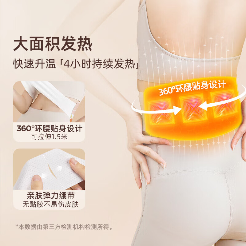 元气达人暖腰带护宫暖腹贴蕲艾蒸汽热敷姨妈暖宝宝礼物女友精油自发热神器 超值划算装【12盒/36片】蕲艾红花暖腰贴