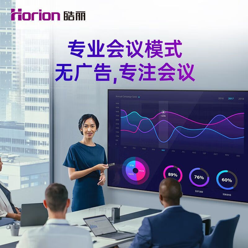皓麗86英寸4K智能會(huì)議電視平板超清顯示屏學(xué)校培訓(xùn)投屏移動(dòng)多媒體大屏 86英寸單機(jī)+遙控+壁掛架+投屏器