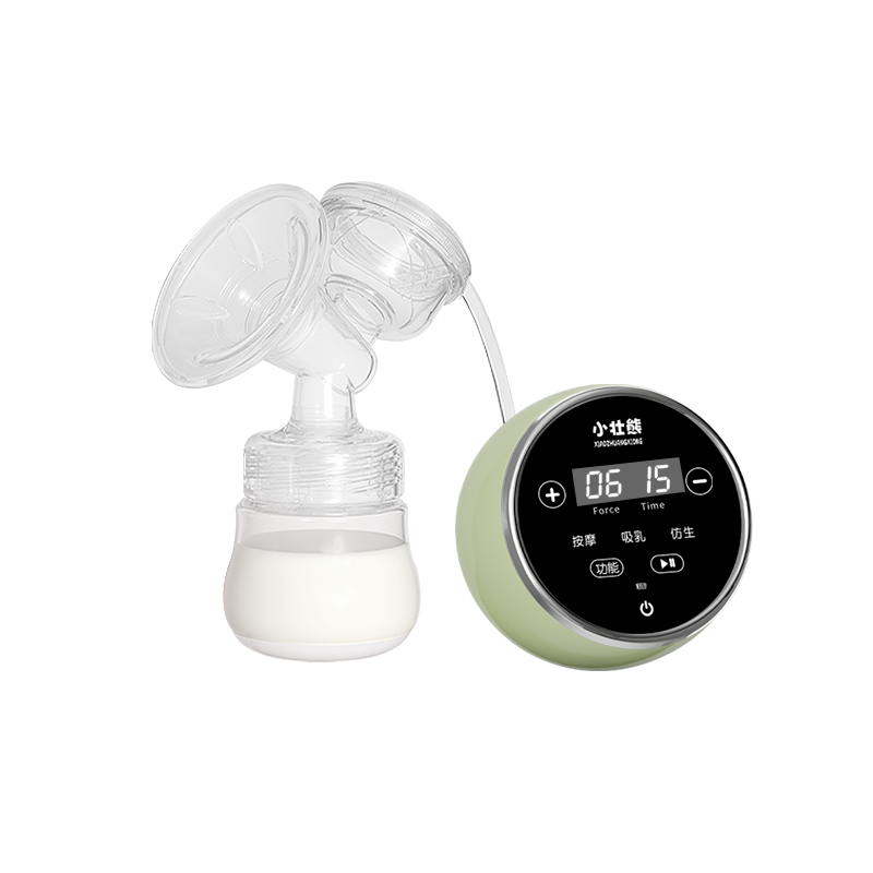小壯熊電動(dòng)吸奶器 液晶鋰電池可充電式擠奶器 自動(dòng)按摩拔奶吸奶器 觸屏