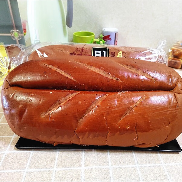 魯骨梁俄羅斯風味全麥大列巴520g*2袋早餐主食面包粗糧吐司老面包飽腹零 大列巴520g*2袋 超大個