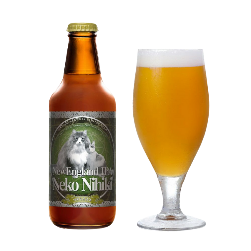 伊势角屋麦酒新货已到当天发日本原装8°18P热带果香超火双猫浑浊DIPA 6瓶装 330mL 6瓶 普通装