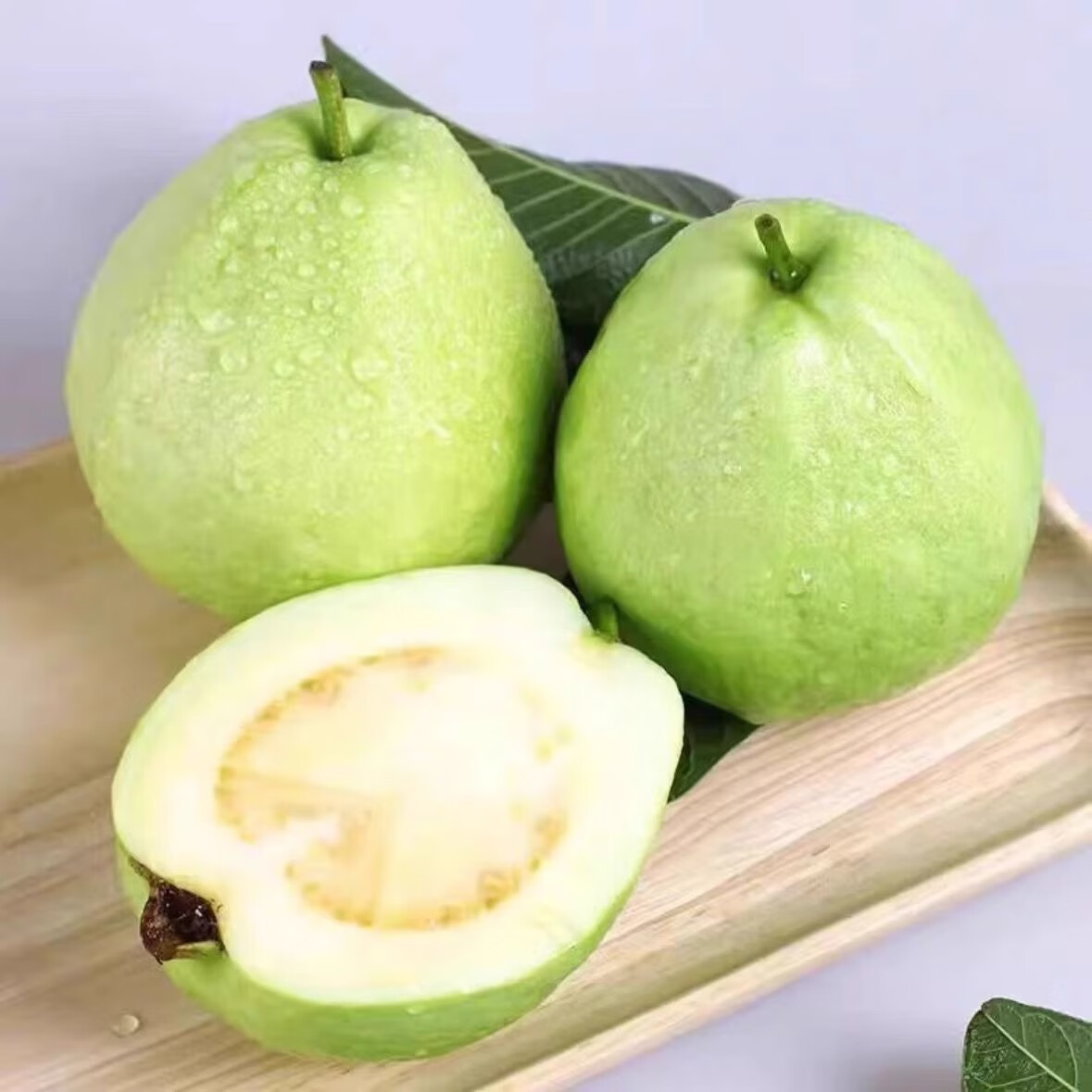 鲜宝道广西奶油白心红心芭乐软心软糯新鲜孕妇水果番石榴硬脆甜 白心芭乐3斤中果100克重2.5斤