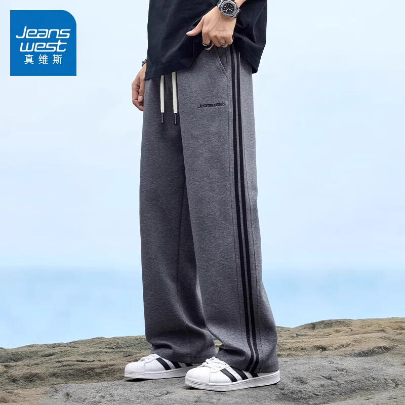 ���ڲ�������ά˹��Jeanswest����˿���п����ļ���������¿��ֱͲ�п�ٴ���ʿ���ȿ����п� ���ɫ XL ������130-150�ﴩ��