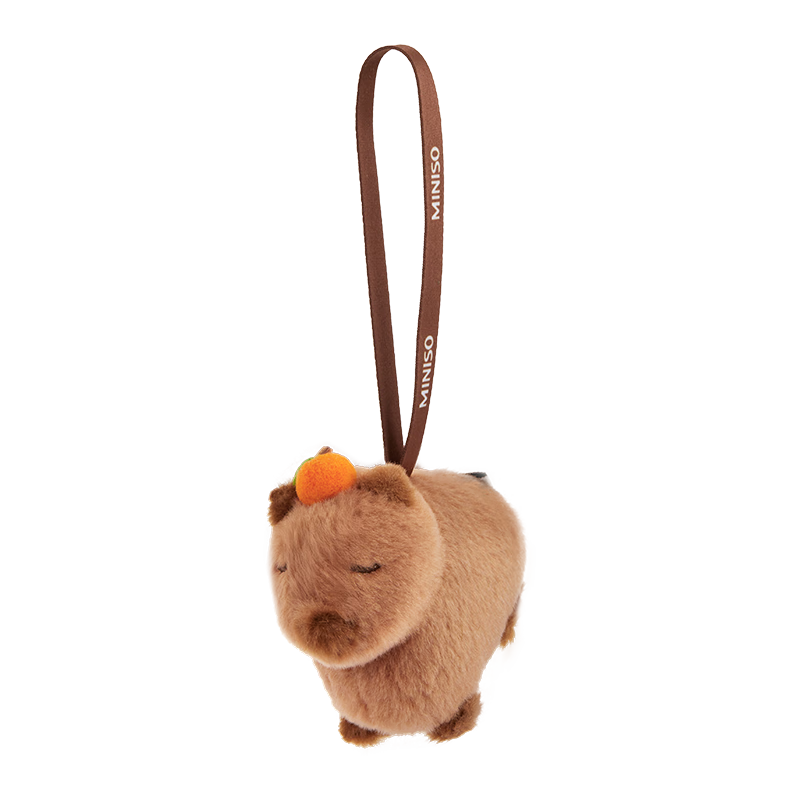 名创优品（MINISO）卡皮巴拉系列毛绒香包（桂花香） 