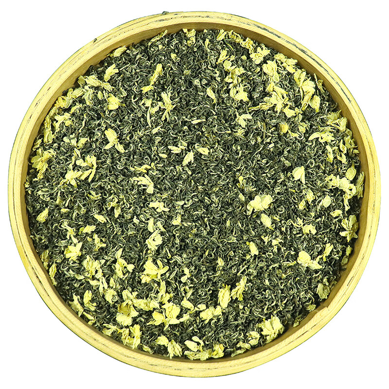 八窨飄雪四川細芽飄雪茉莉花茶2024新茶濃香型蒙頂山高山云霧茶葉散裝250g 125克