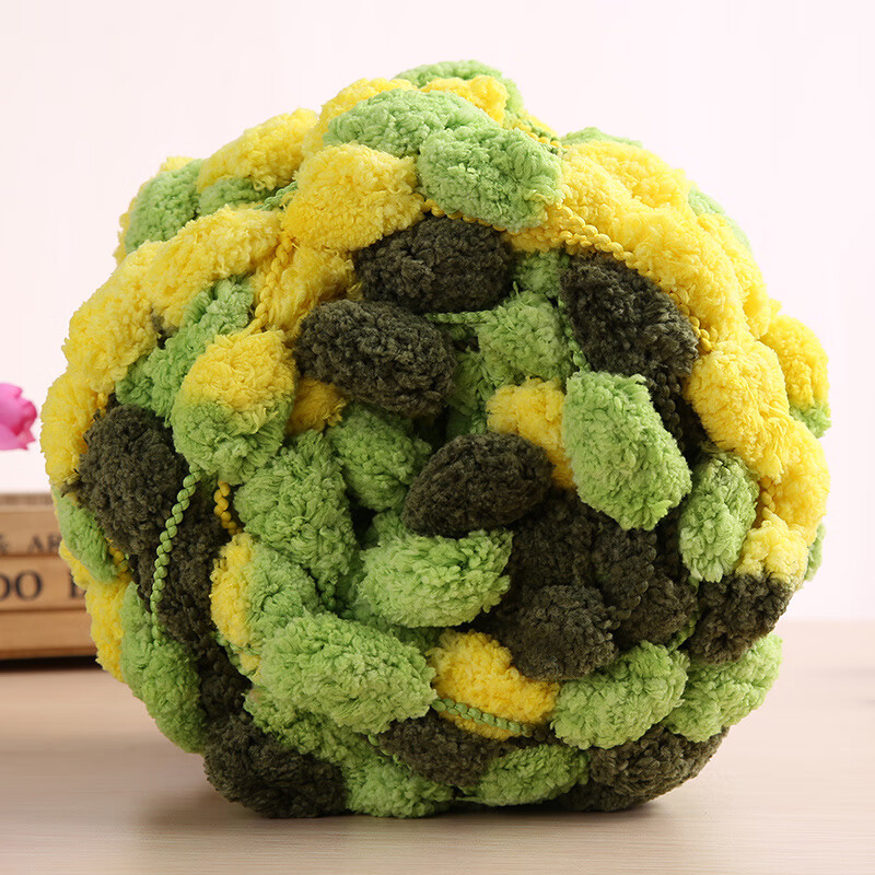 子女居苔藓地毯diy材料包森林苔藓地毯钩针编织diy材料包毛线自制手工