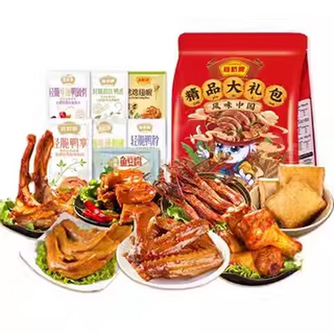 藤橋牌 店鋪鹵味肉類(lèi)零食小吃休閑食品送女友450g 精品肉肉450