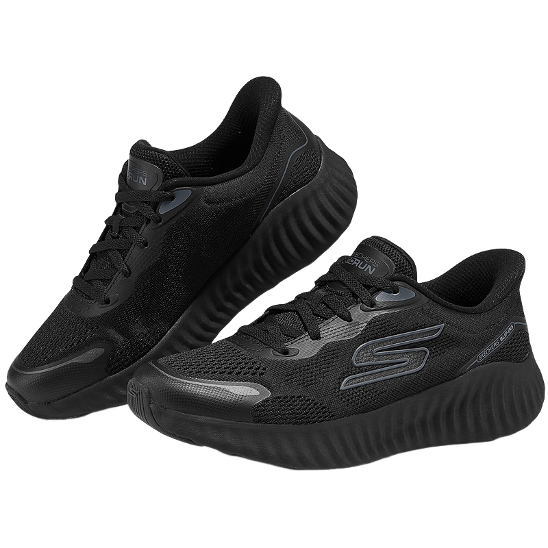 斯凯奇闪穿鞋2025秋冬季女鞋网面透气回弹舒适缓运动跑步鞋鞋129369