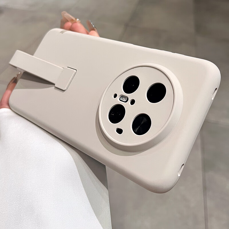 诺梵爵 NIOFOA'JUR指环扣腕带适用华为mate70手机壳新款华为mate70pro+保护套液态硅胶7mate70优享版mate60pro+防摔 【古董白】指环扣硅胶 华为Mate 70