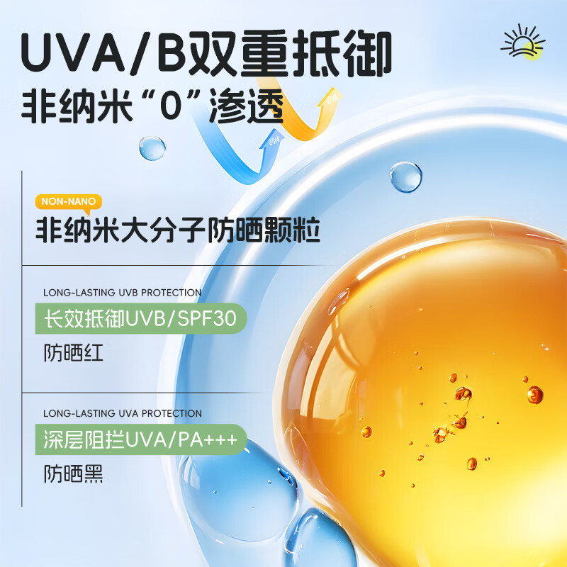 袋鼠杰克青少年儿童防晒霜海边/户外/日常物理防紫外线防晒乳清爽不油腻 【日常护肤首选】青少年防晒霜*2