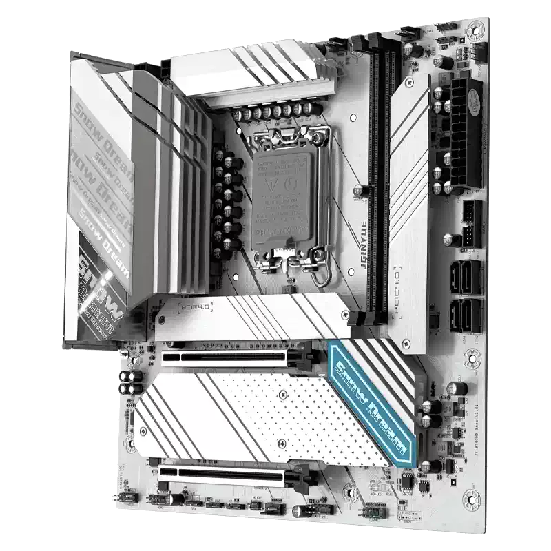 精粤 B760M Snow Dream DDR5雪梦 图 5