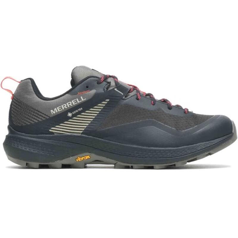 邁樂（Merrell）Merrell男款戶外登山鞋防水透氣GTX快速山地運(yùn)動機(jī)能鞋 black(black / gray / red) 41.5
