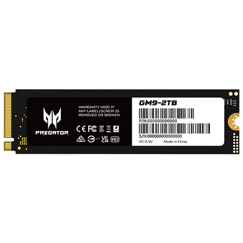 ??ӶߣPREDATOR2TB SSD̬Ӳ M.2ӿ(NVMeЭ) GM9ϵ NVMe PCIe 5.014500MB/s AIԴ洢