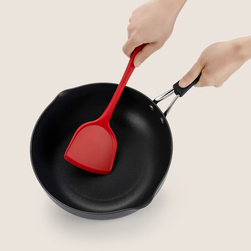 美亚（MEYER） 炒锅不粘炒菜耐腐蚀易清洗 耐磨不粘 煎炒烹炸 家用无油烟平底 多用锅+盖（洗碗机可用） 26cm