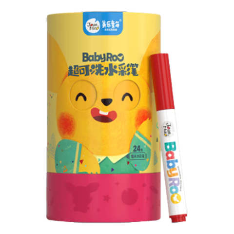 ����ͯ�� ˮ�ʱʶ�ͯ���˱� 24ɫ׶ͷˮ�ʱ� 2��+ ��ȫ��ˮϴ 45.9Ԫ