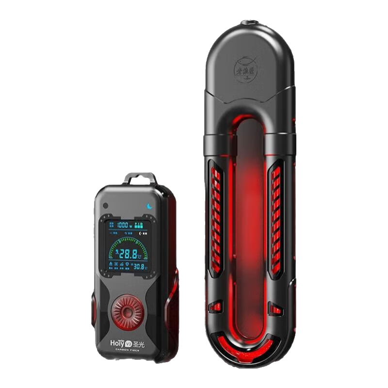 老漁匠魚(yú)缸加熱棒變頻省電發(fā)熱器自動(dòng)恒溫大功率節(jié)能速熱加溫棒精準(zhǔn)控溫 碳纖維300W【3代升級(jí)】 60-90cm缸