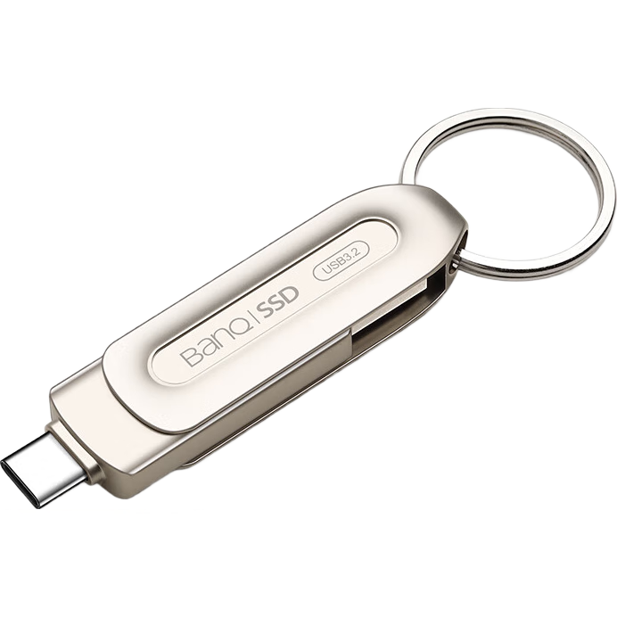 banq 256GB USB3.2 Gen2 Type-Cٹ̬U S9ֻ˫ӿSSDƶ̬500MB/sд450MB/sʵ139.9Ԫ