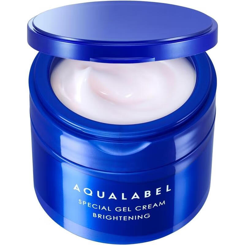 资生堂（Shiseido）【JD物流 日本直邮】水之印五合一胶原弹力面霜90g 清爽啫喱凝胶 美白 90g