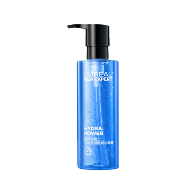 歐萊雅男士水能保濕酷爽水凝露 120ml  補水保濕