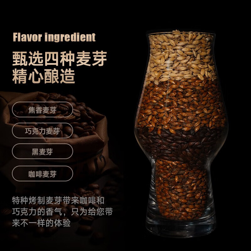 黑狸精酿巧克力世涛黑啤ipa原浆小麦白啤酒高端系列送礼礼盒整箱装 巧克力世涛【三周年版】 330ml*6