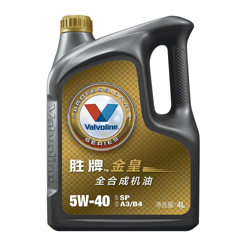 Valvoline ���CBAϵ�� ȫ�ϳɻ��� ���������� 5W-40 SP�� A3B4 4L 100.7Ԫ