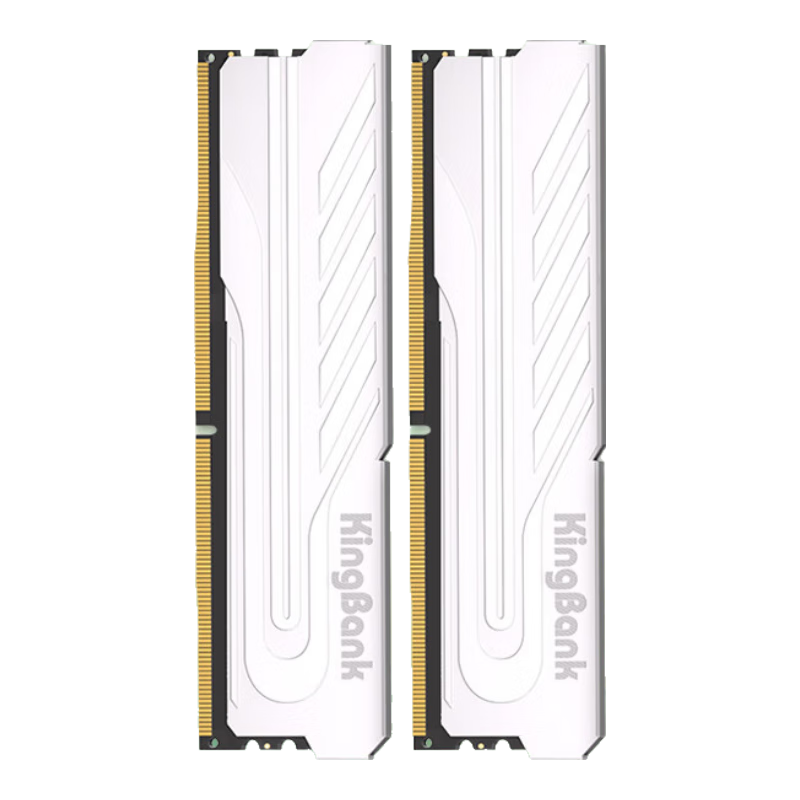 金百达（KINGBANK）32GB(16G×2)套装 DDR4 3600 台式机内存条 海力士原装CJR/DJR颗粒 银爵 C18